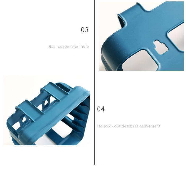 Wall-Mounted Space Saving Kitchen Organizer - MaviGadget