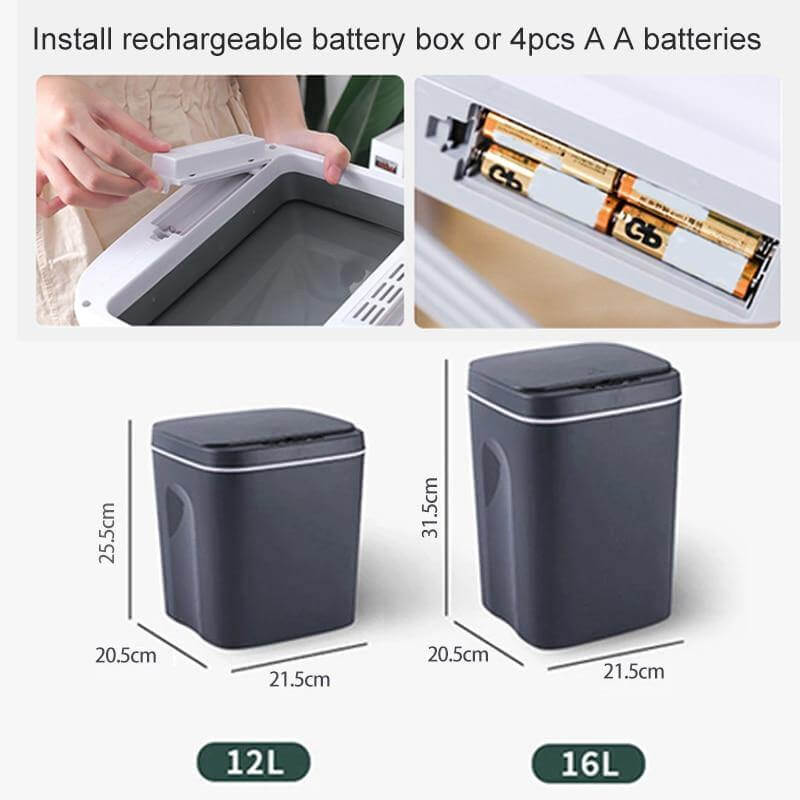 Touchless Smart Automatic Sensor Trash Can - MaviGadget