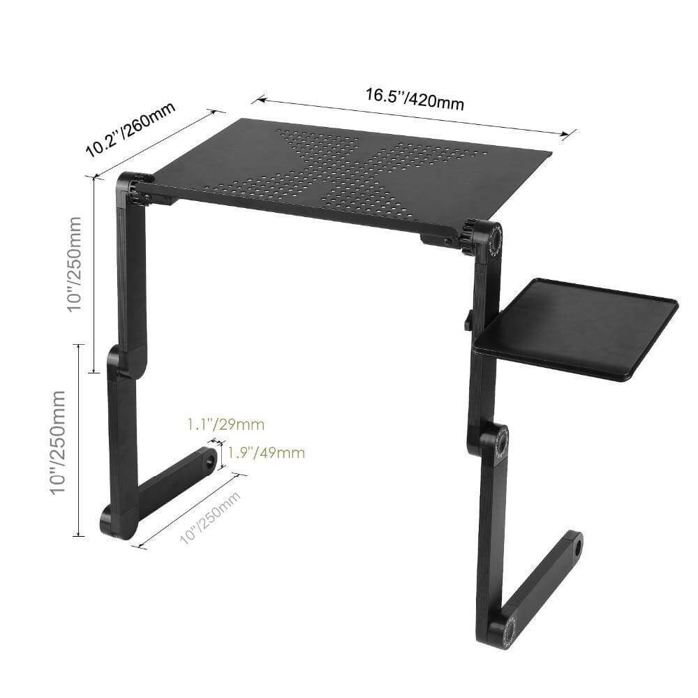 Adjustable Aluminum Ergonomic Laptop Stand - MaviGadget