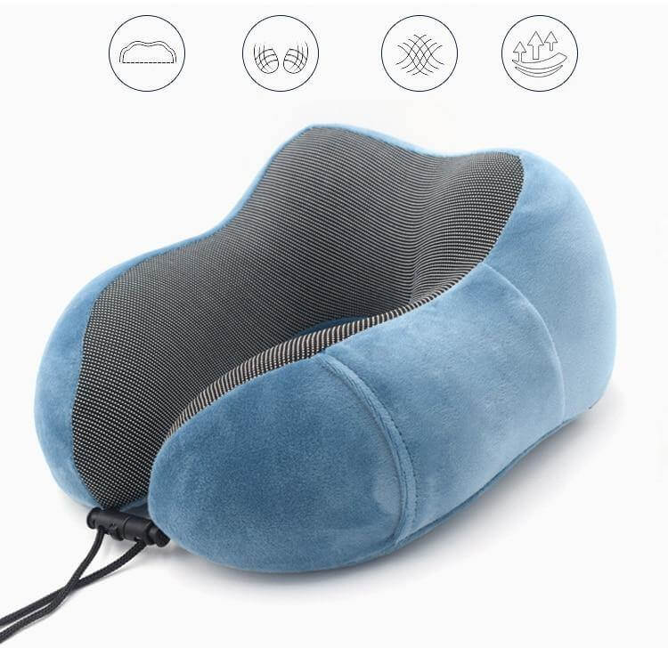 Shaped Soft Memory Foam Neck Pillow - MaviGadget