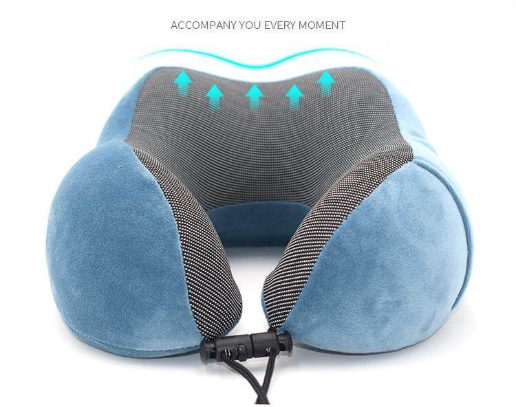 Shaped Soft Memory Foam Neck Pillow - MaviGadget
