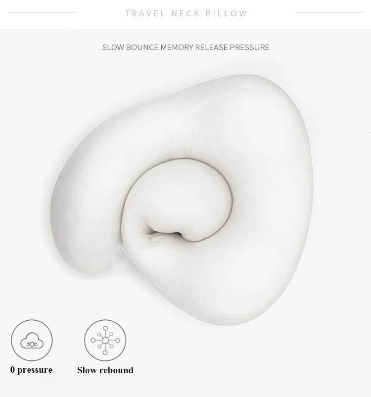 Shaped Soft Memory Foam Neck Pillow - MaviGadget