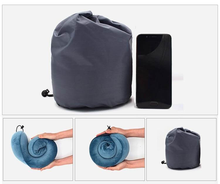 Shaped Soft Memory Foam Neck Pillow - MaviGadget