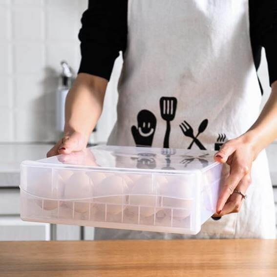 Transparent Egg Storage Drawer Container - MaviGadget