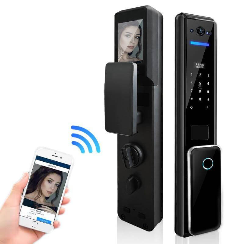 Led Screen Fingerprint Secure Digital Door Lock - MaviGadget