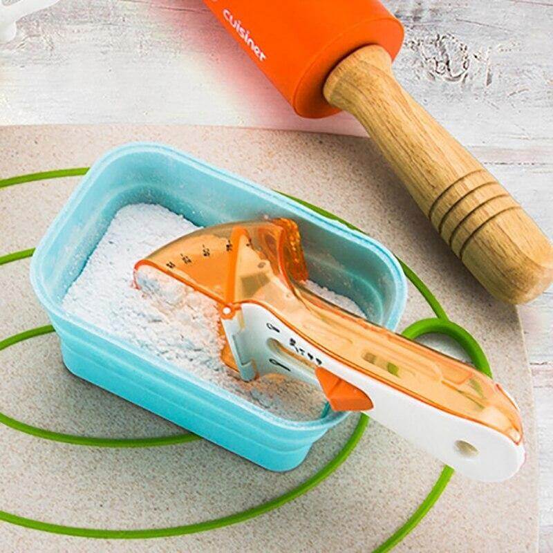 Adjustable Scale Seasoning Measuring Spoon - MaviGadget