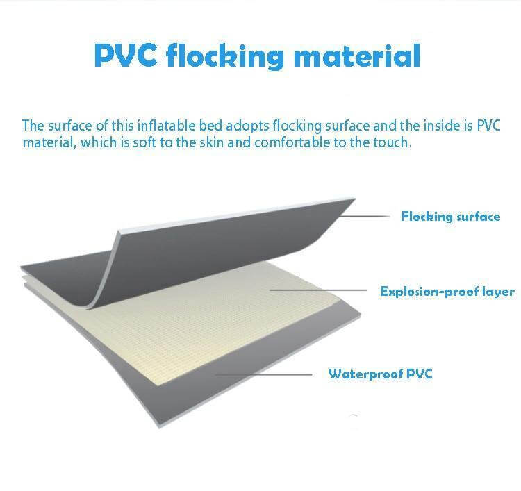 Portable Inflatable Double Air Bed Mattress - MaviGadget