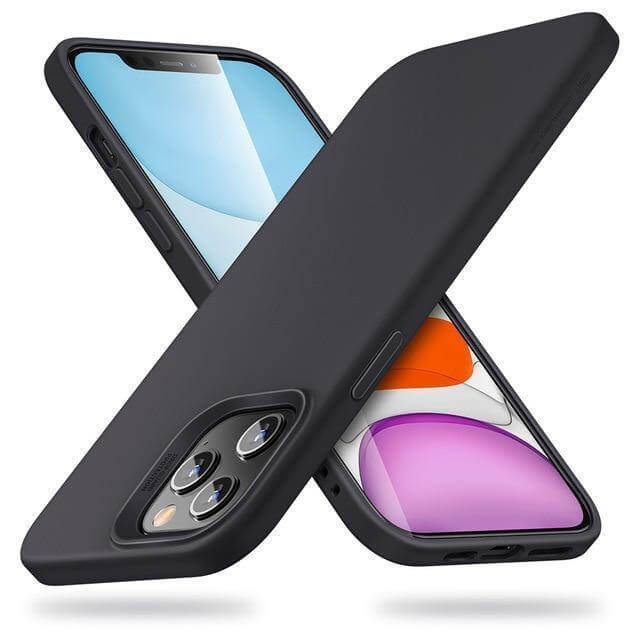Silicone Slim Rubber Business iPhone 12 Case - MaviGadget