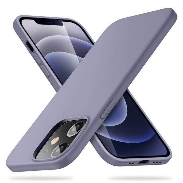 Silicone Slim Rubber Business iPhone 12 Case - MaviGadget