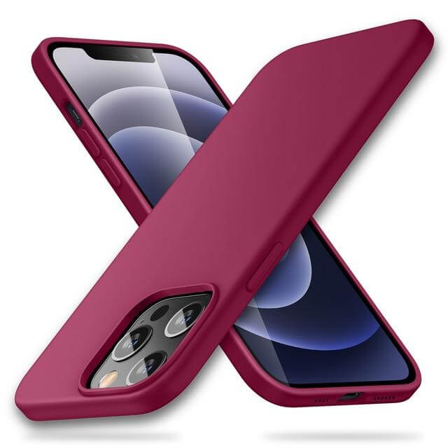 Silicone Slim Rubber Business iPhone 12 Case - MaviGadget