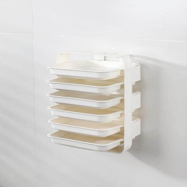 Wall-Mounted Multi Layer Kitchen Food Cooking Organizer - MaviGadget