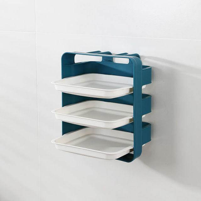 Wall-Mounted Multi Layer Kitchen Food Cooking Organizer - MaviGadget