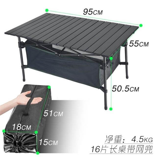 Waterproof Outdoor Folding Camping Picnic Table - MaviGadget