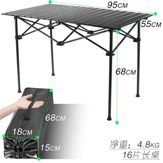 Waterproof Outdoor Folding Camping Picnic Table - MaviGadget
