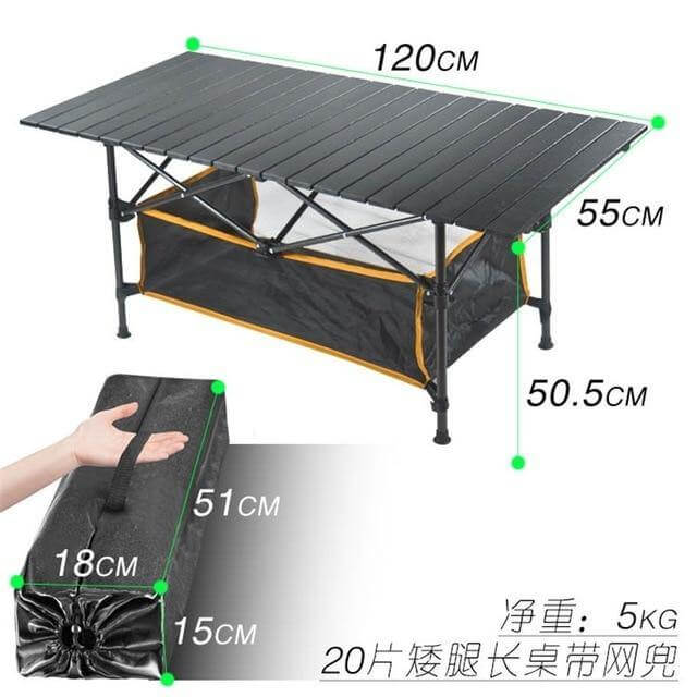 Waterproof Outdoor Folding Camping Picnic Table - MaviGadget