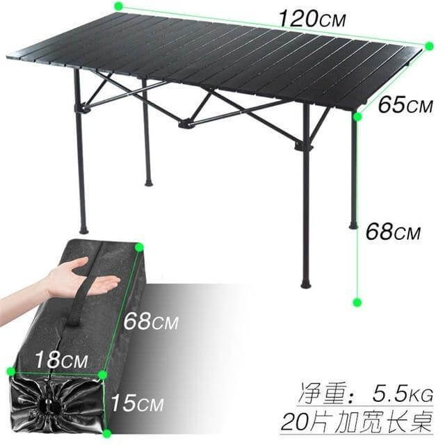 Waterproof Outdoor Folding Camping Picnic Table - MaviGadget