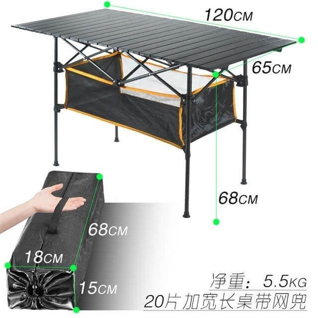 Waterproof Outdoor Folding Camping Picnic Table - MaviGadget
