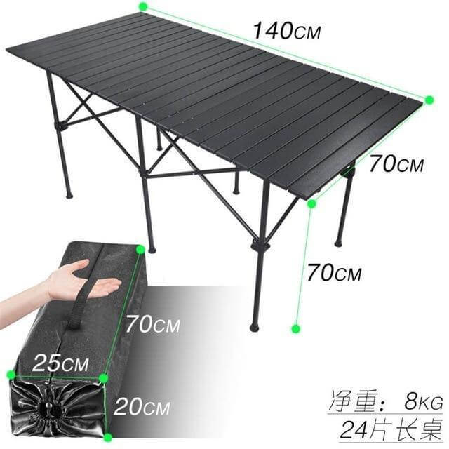 Waterproof Outdoor Folding Camping Picnic Table - MaviGadget