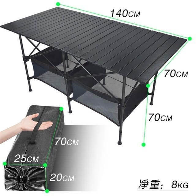 Waterproof Outdoor Folding Camping Picnic Table - MaviGadget
