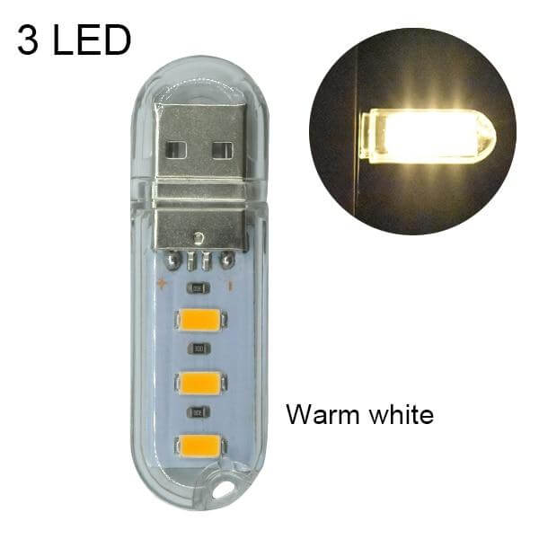 Portable Mini USB LED Reading Light - MaviGadget