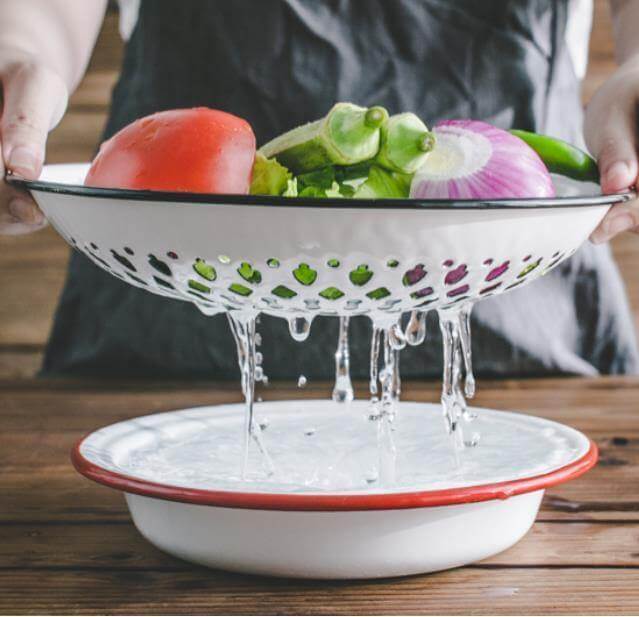 European Smart Fruit/Veggie Tray Drainer - MaviGadget