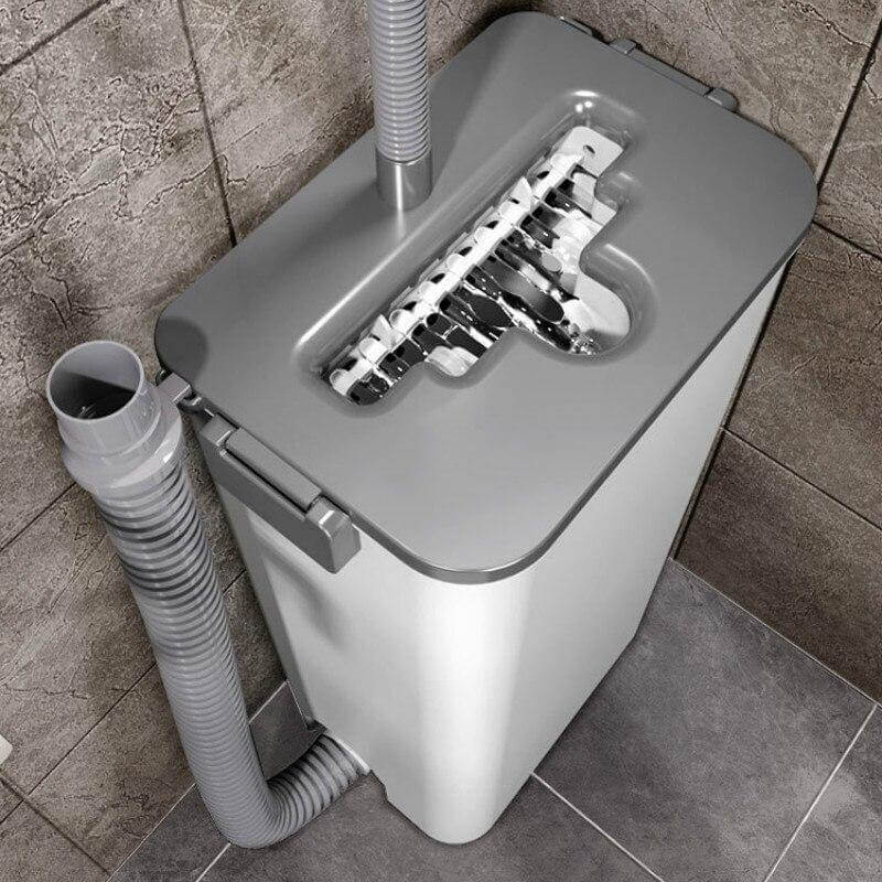 Easy Clean No Hand Dry Wet Lazy Mop - MaviGadget