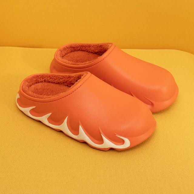 Stylish Anti-Slip Indoor Warm Plush Slipper - MaviGadget
