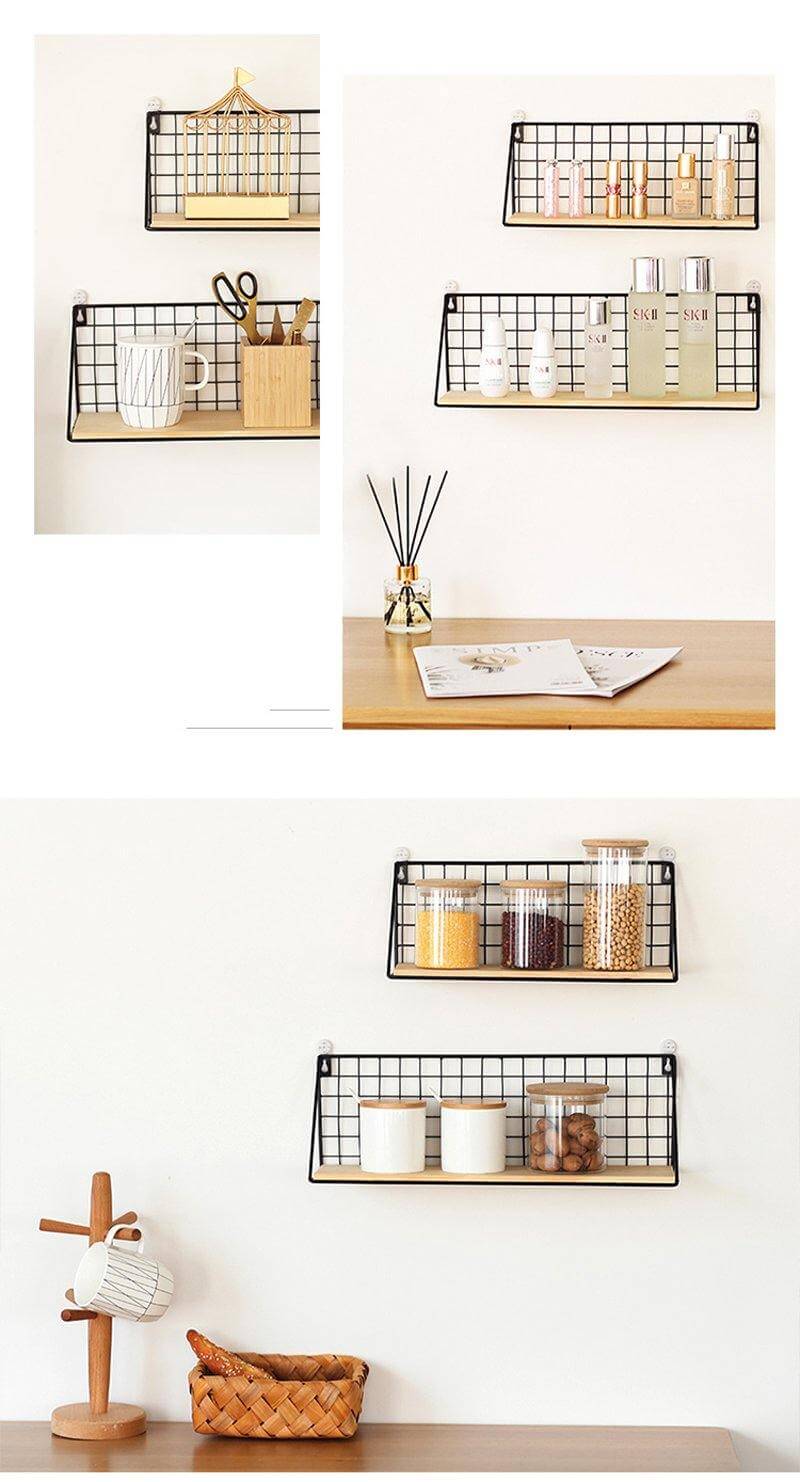 Nordic Hanging Shelf - MaviGadget