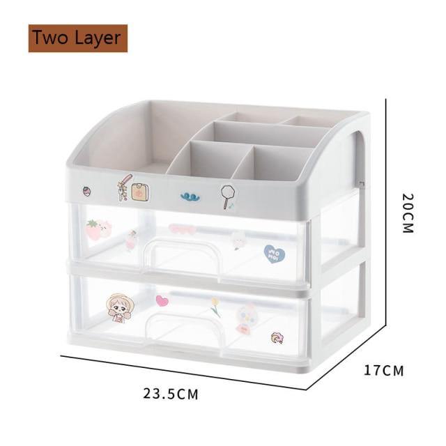 Large Capacity Cosmetic Storage Box - MaviGadget