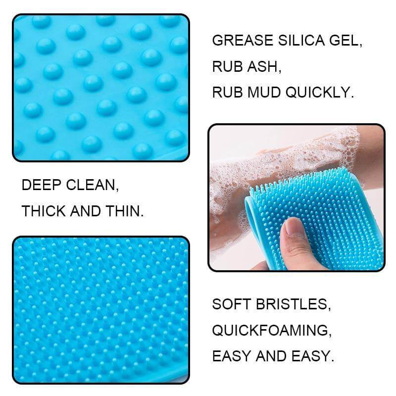 Soft Silicone Bath Body Brush - MaviGadget