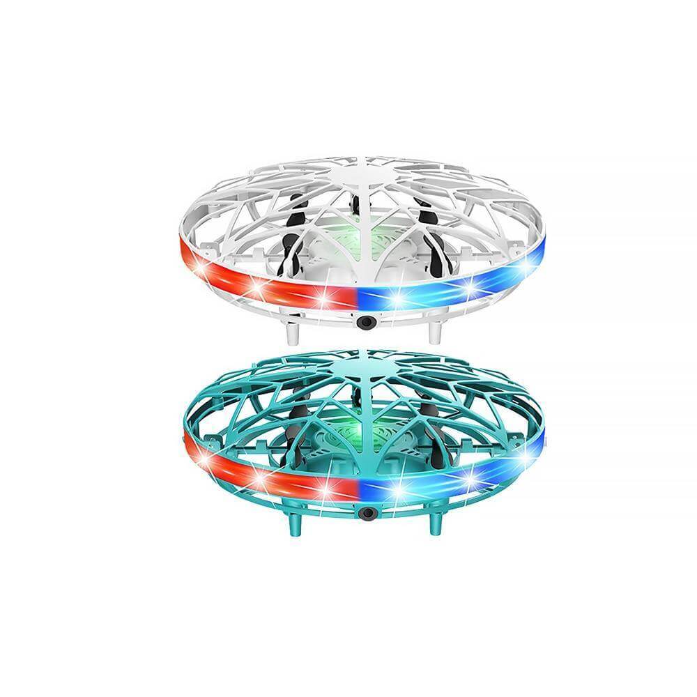 Portable Quadcopter Gesture Sensing Drone with Led Light - MaviGadget