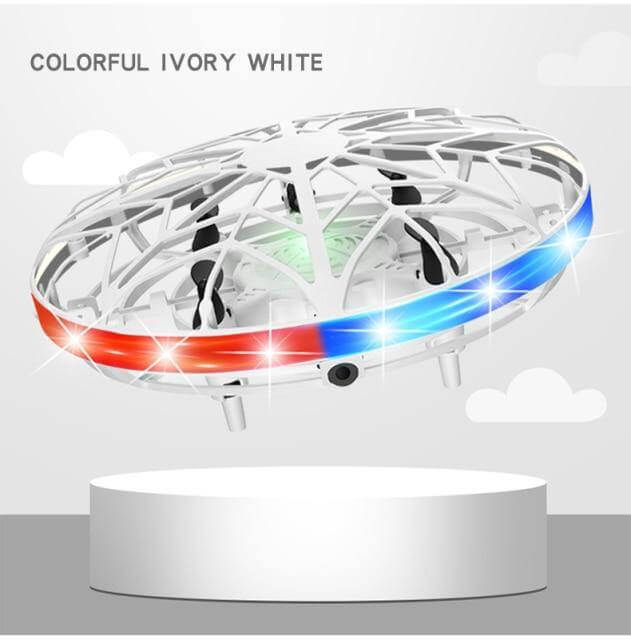 Portable Quadcopter Gesture Sensing Drone with Led Light - MaviGadget