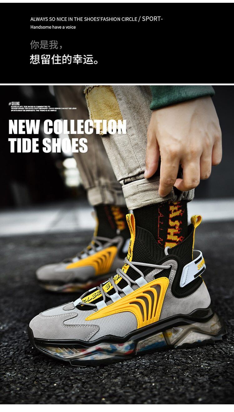 Streetstyle Casual Trainer Hype Outdoor Shoes - MaviGadget