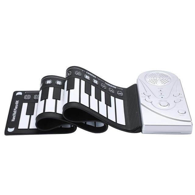 49-Key Portable Foldable Roll Up Piano - MaviGadget