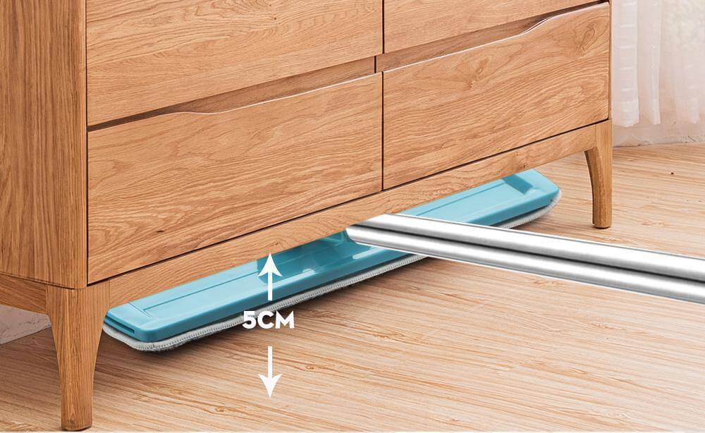Flat Reusable Microfiber Washable Mop - MaviGadget