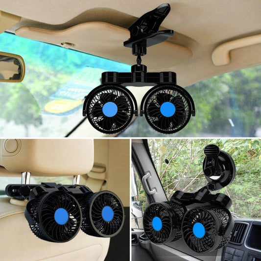Rotatable Portable Air Cooling Car Fan - MaviGadget