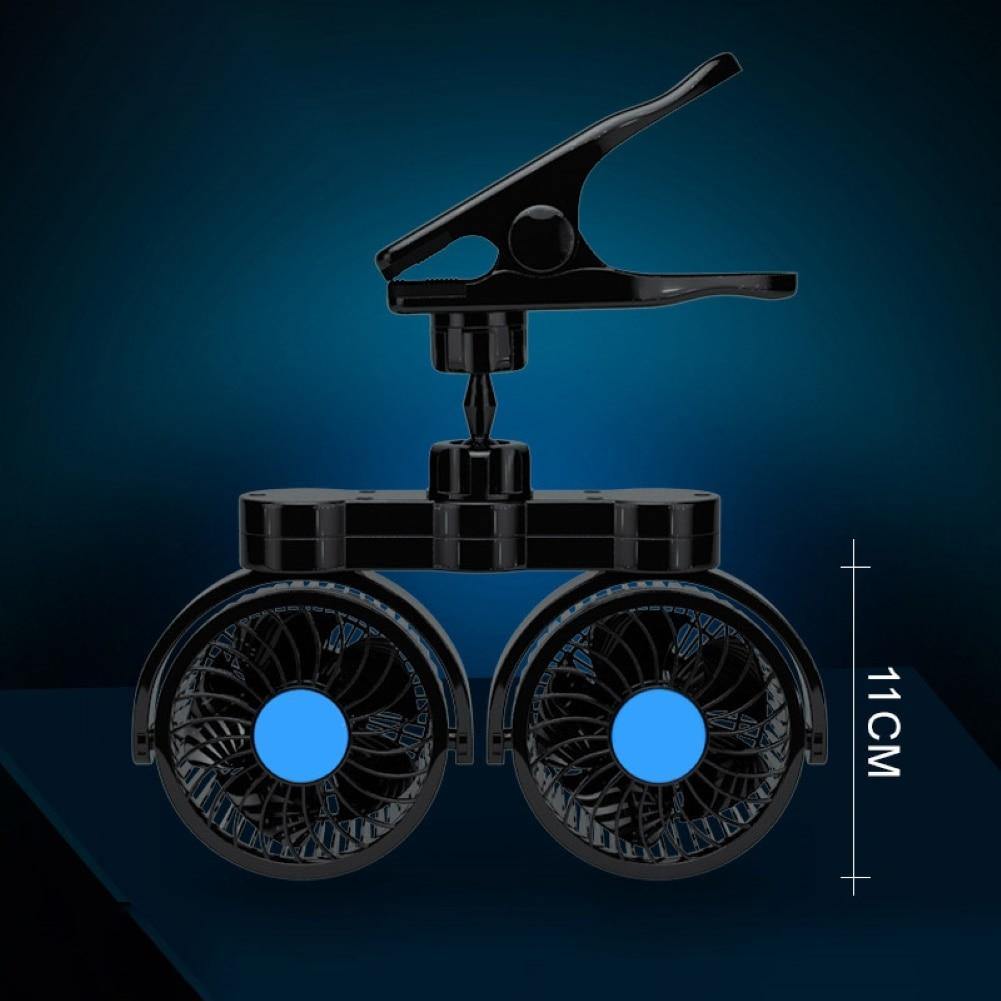 Rotatable Portable Air Cooling Car Fan - MaviGadget