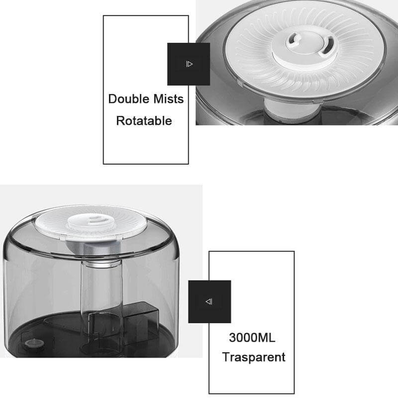 3000ML Smart Air Oil Aroma Diffuser and Humidifier with Remote - MaviGadget