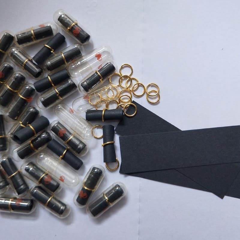 100Pcs Wishes Expression Message Capsules - MaviGadget