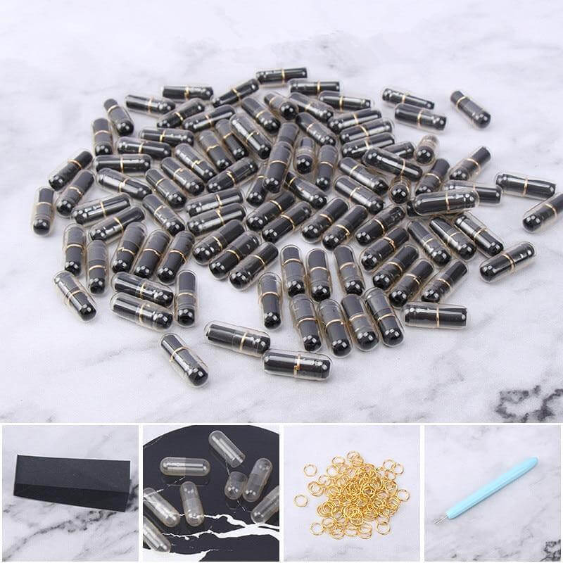 100Pcs Wishes Expression Message Capsules - MaviGadget