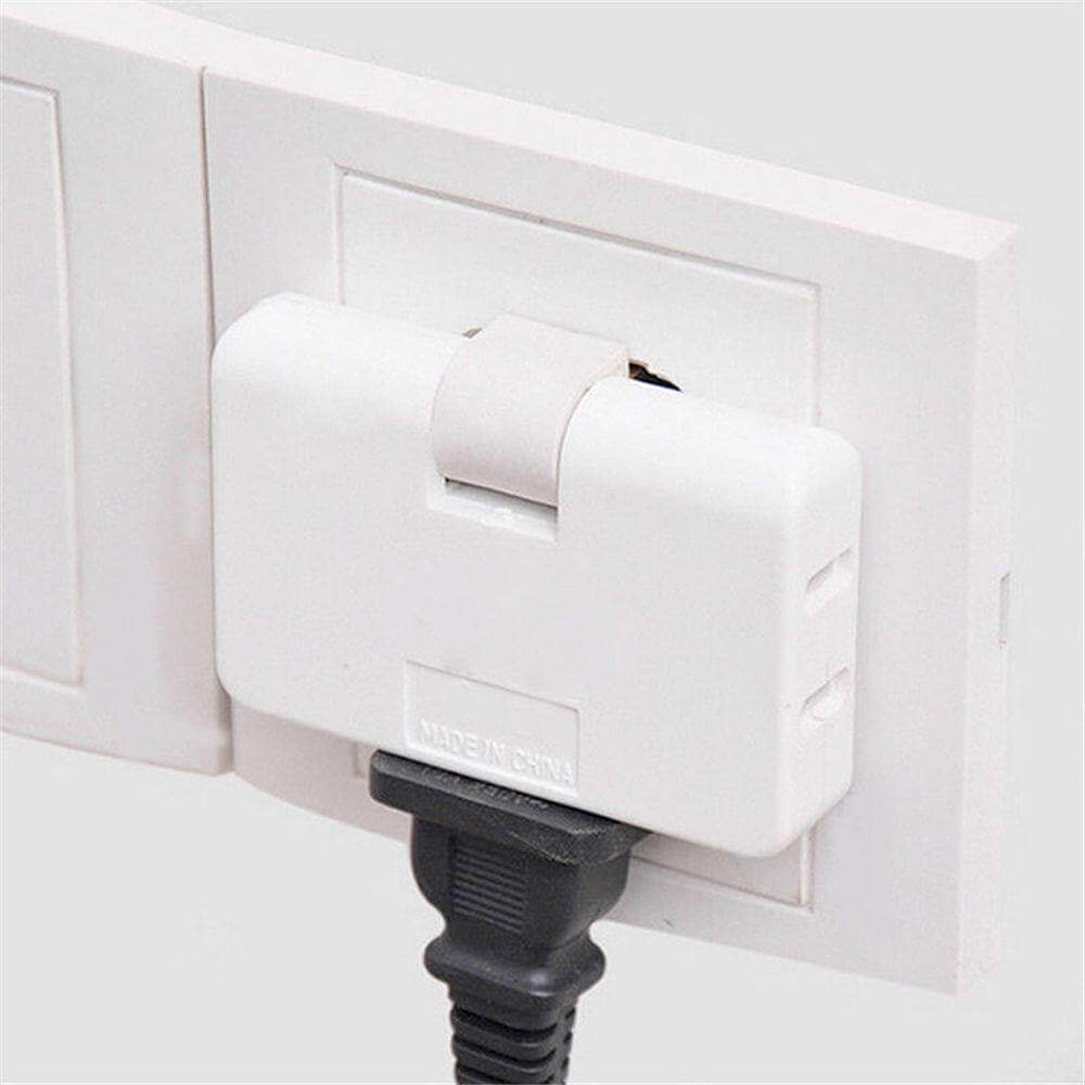 2Pcs Rotating US Plug Adapter - MaviGadget