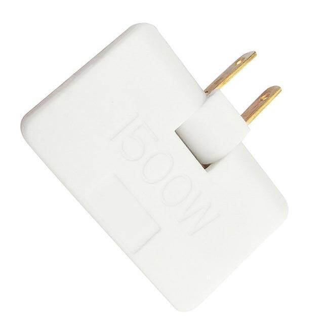 2Pcs Rotating US Plug Adapter - MaviGadget