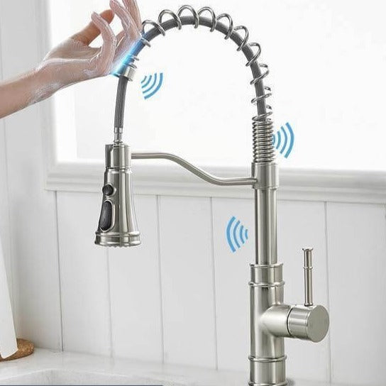 Smart Assistive Touch Control Kitchen Faucet - MaviGadget