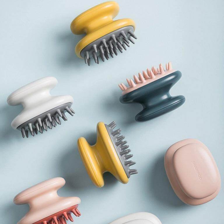 Bathroom Head Scalp Massager Brush - MaviGadget