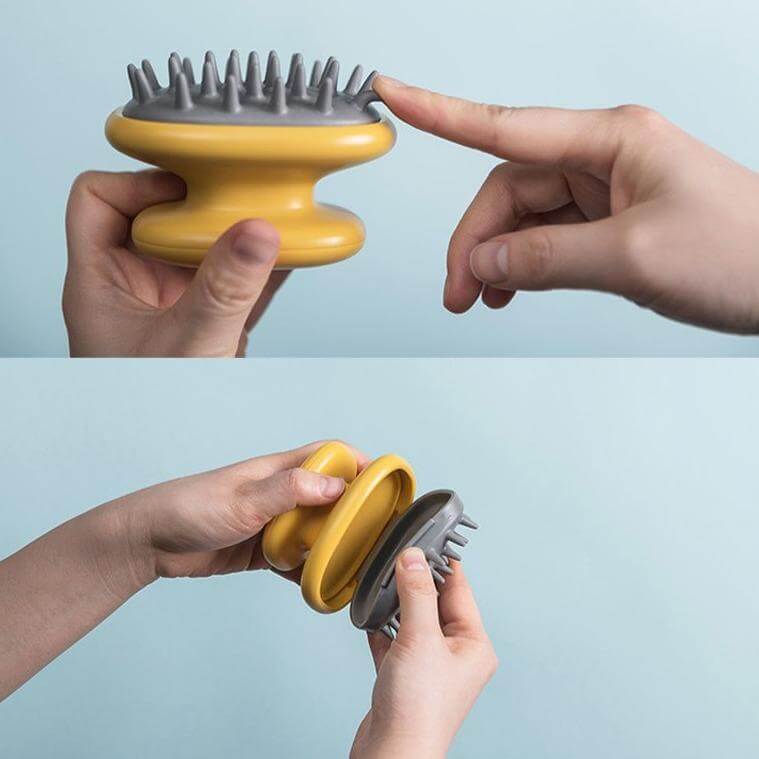 Bathroom Head Scalp Massager Brush - MaviGadget