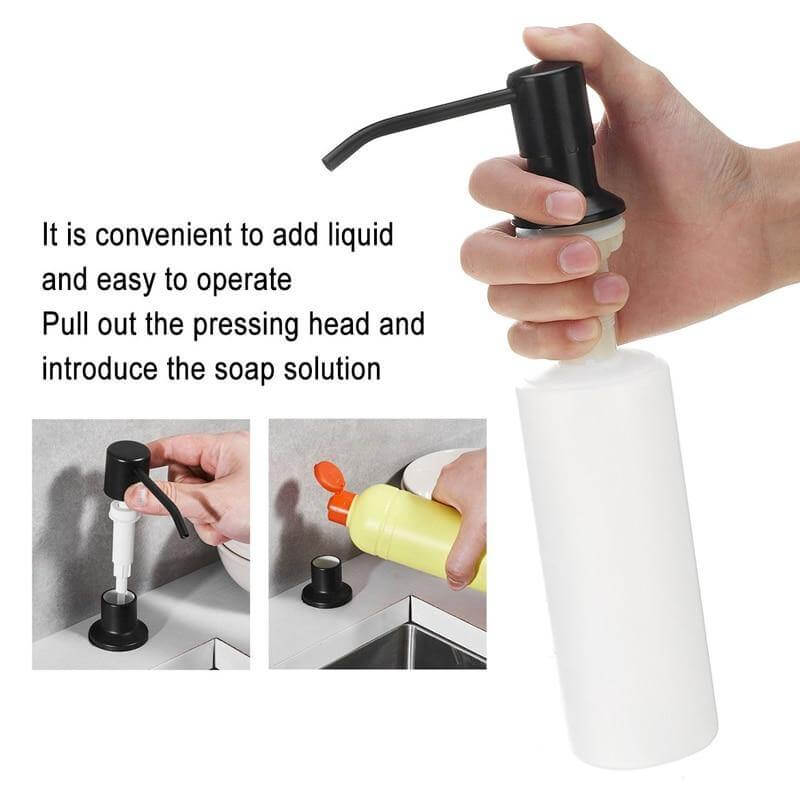 Sink Mounted Soap Dispenser - MaviGadget