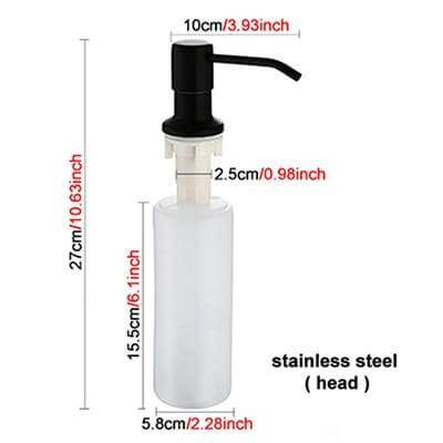 Sink Mounted Soap Dispenser - MaviGadget
