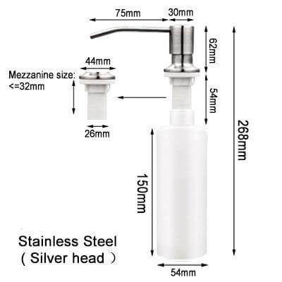 Sink Mounted Soap Dispenser - MaviGadget