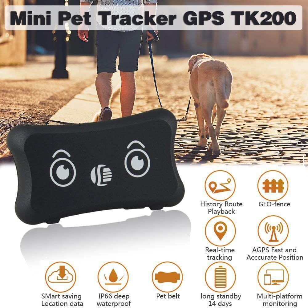 Waterproof GPS Pet Tracking Collar - MaviGadget