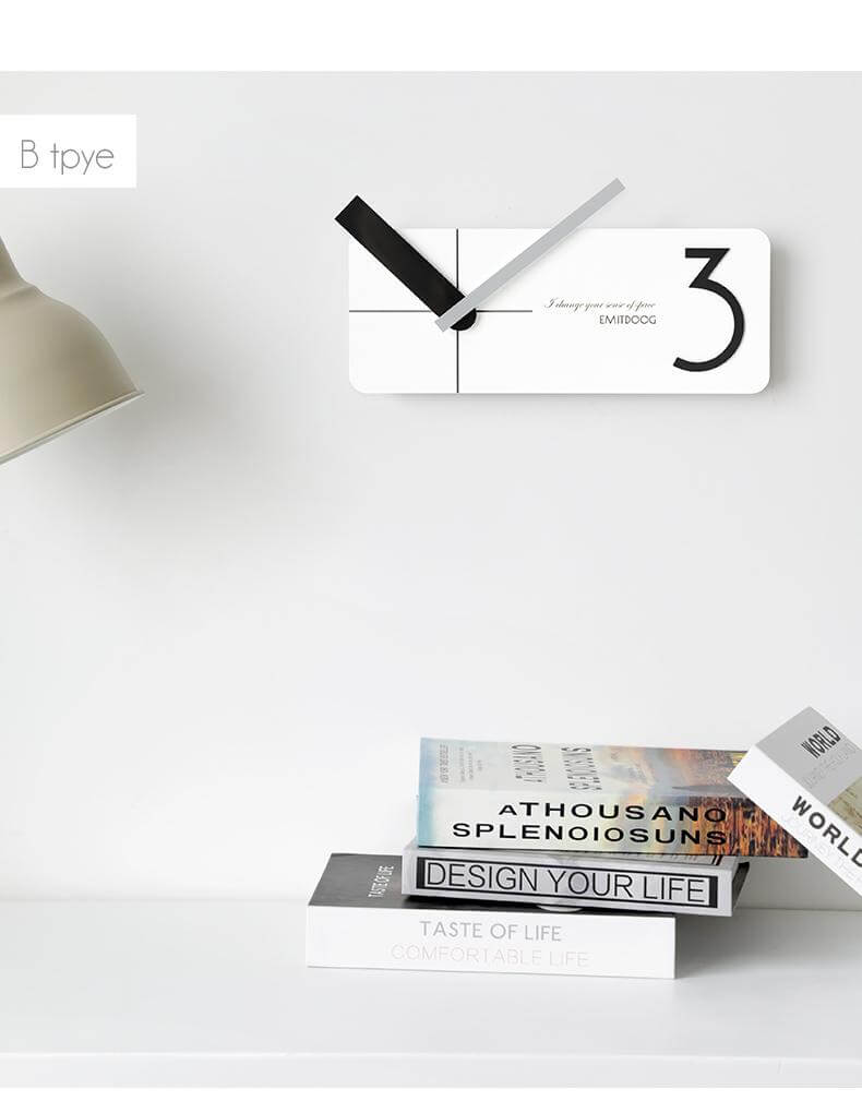 Novelty Creative Silent Art Wall Clock - MaviGadget